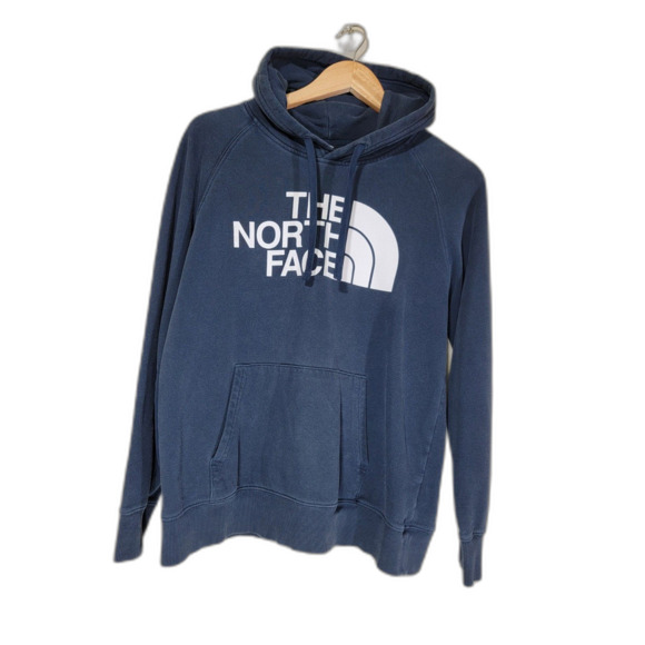 The North Face Tops - Women's North Face Navy Hoodie Sweatshirt - Medium